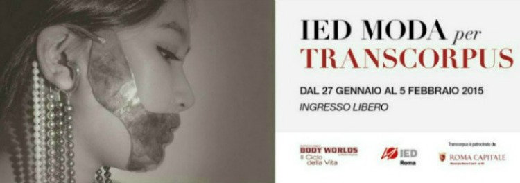 Il Dipartimento di Design del Gioiello di IED Moda alla Mostra originale sul corpo umano BODY WORLDS